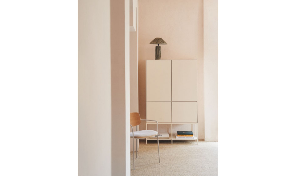 Vedrana 4 door tall sideboard white | Sideboards | ZIPhome.ee image 3