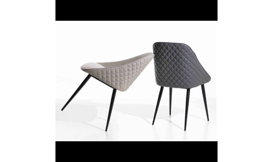 TIFFANY chair Ecopelle Antracite | Chairs | ZIPhome.ee image 4