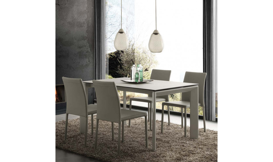 CERAMIQUE extendable table 140/200x90 CEMENTO | SALE | ZIPhome.ee kuva 1