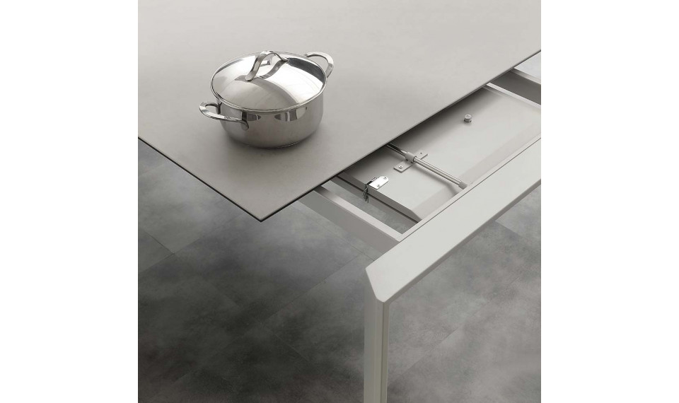 CERAMIQUE extendable table 140/200x90 CEMENTO | SALE | ZIPhome.ee kuva 3
