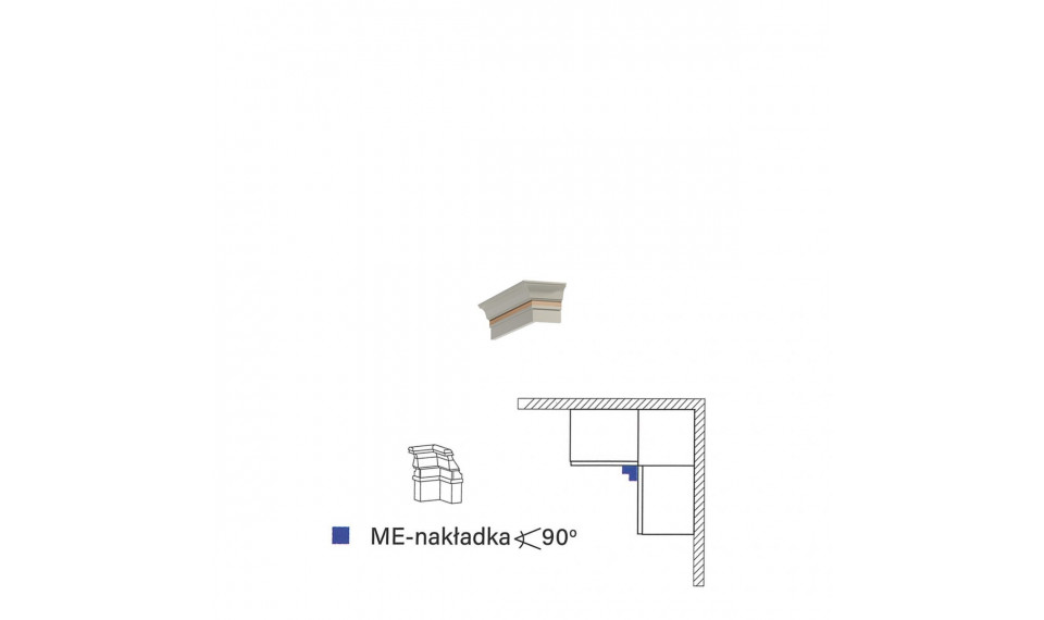 MERANO ME-nurgasokkel | Raamatukapid ja vitriinid | ZIPhome.ee pilt 1