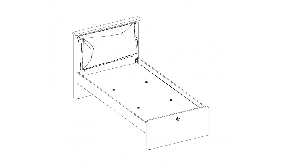 MOCHA BED (120x200 cm) | Mocha | ZIPhome.ee kuva 3