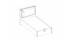 MOCHA BED BED WITH BASE (100x200 cm) | 100% laatu MOCHA BED BED WITH BASE (100x200 cm) | Mocha | ZIPhome.ee kuva 2