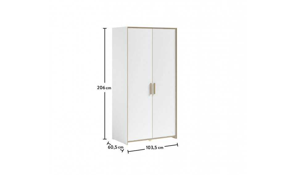 MODERA 2 ustega riidekapp | Modera | ZIPhome.ee pilt 6