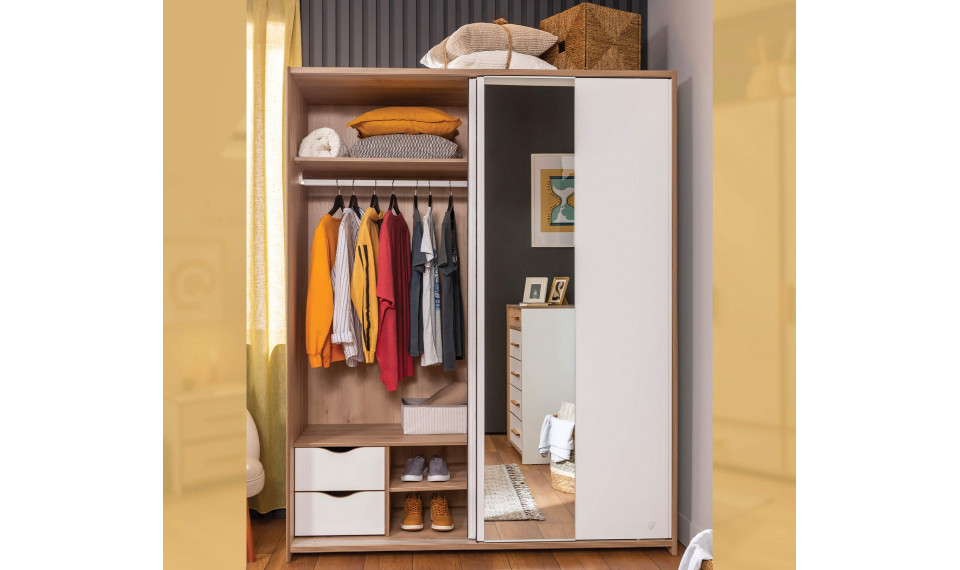 MODERA MEDIUM riidekapp lükandustega | Modera | ZIPhome.ee pilt 3