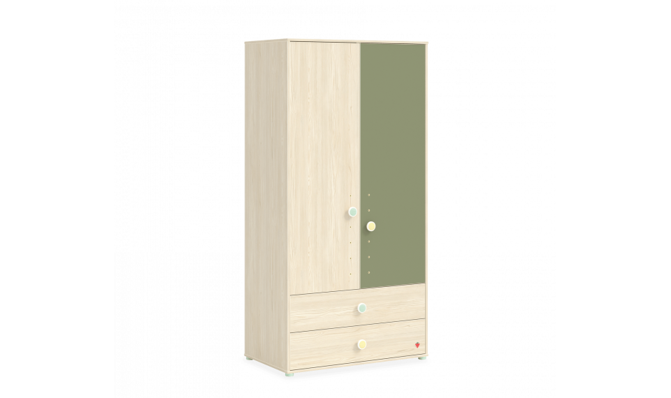 MONTES NATURAL 2 ustega riidekapp | Montes Natural | ZIPhome.ee pilt 1