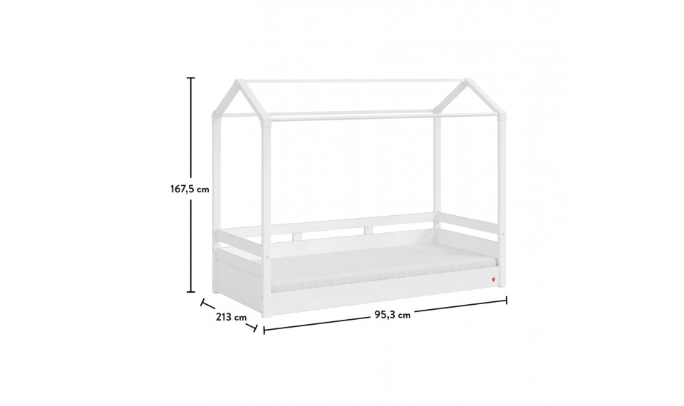 MONTES WHITE Katusega voodi | Montes White | ZIPhome.ee pilt 6
