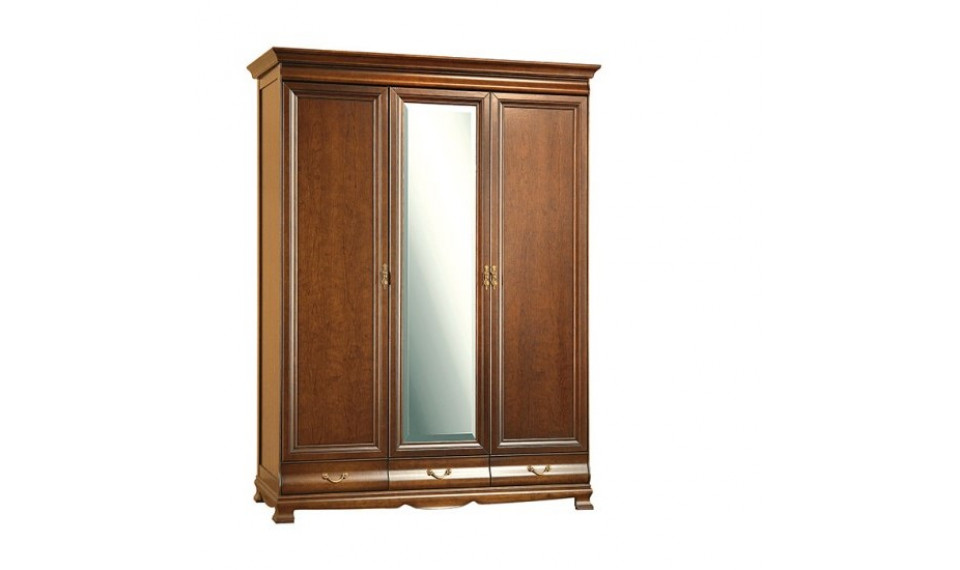 Neptun N-3D wardrobe new walnut | NEPTUN | ZIPhome.ee image 1