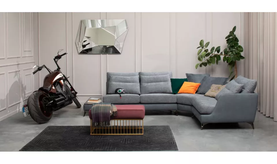 VYTIS MAX 328 corner sofa with shelf | L-Sohvat Magres | ZIPhome.ee kuva 6