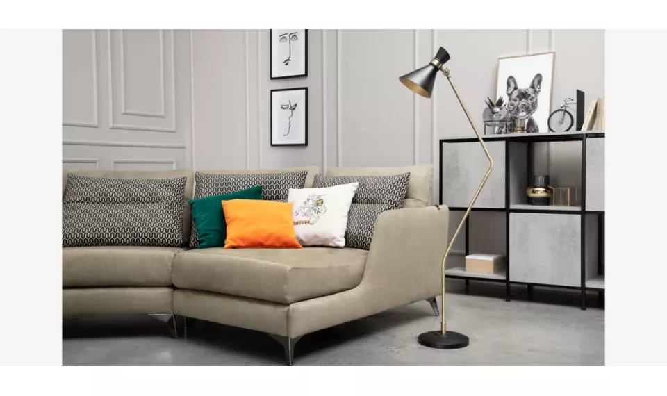 VYTIS corner sofa with shelf | L-Sohvat Magres | ZIPhome.ee kuva 4