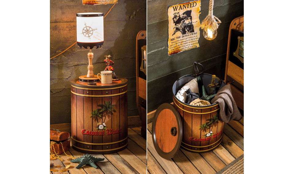 PIRATE GALLON прикроватная тумба | Детские прикроватные тумбочки | ZIPhome.ee изображение 2