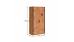 PIRATE 2 ustega riidekapp | Pirate | ZIPhome.ee pilt 5