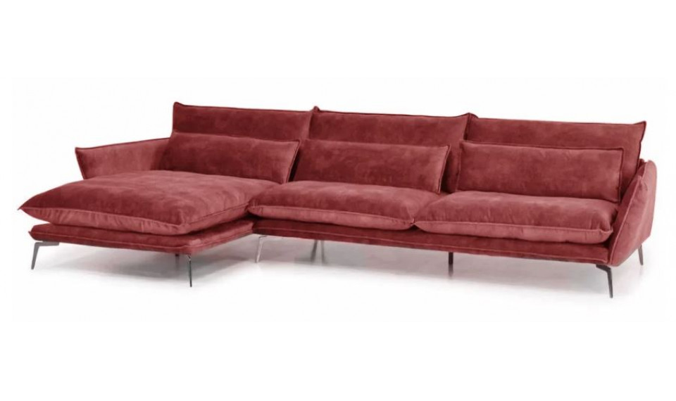SKYE 2DML-2PR nurgadiivan vasaknurk 250x165cm BLUSH | Collection PRIMAVERA | ZIPhome.ee image 1
