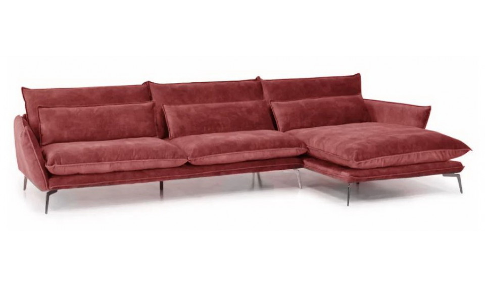 SKYE 2DML-2PR nurgadiivan paremnurk 250x165cm BLUSH | Kollektsioon PRIMAVERA | ZIPhome.ee pilt 1
