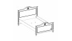 ROMANTIC BED (120x200 cm) | 100% laatu ROMANTIC BED (120x200 cm) | Romantic | ZIPhome.ee kuva 3