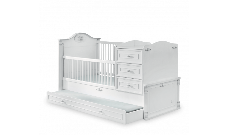ROMANTIC beebivoodi-transformer (80x180 cm) | Romantic Baby | ZIPhome.ee pilt 1