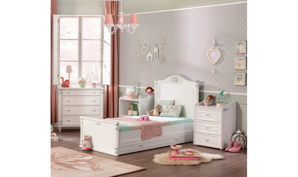 ROMANTIC beebivoodi-transformer (80x180 cm) | Romantic Baby | ZIPhome.ee pilt 5