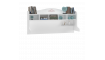 RUSTIC WHITE kirjutuslaua riiul | 100% kvaliteet RUSTIC WHITE kirjutuslaua riiul | Rustic White | ZIPhome.ee pilt 2