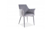 SERGIO CHAIR VELVET GREY 14 | 100% Quality SERGIO CHAIR VELVET GREY 14 | Chairs | ZIPhome.ee image 1
