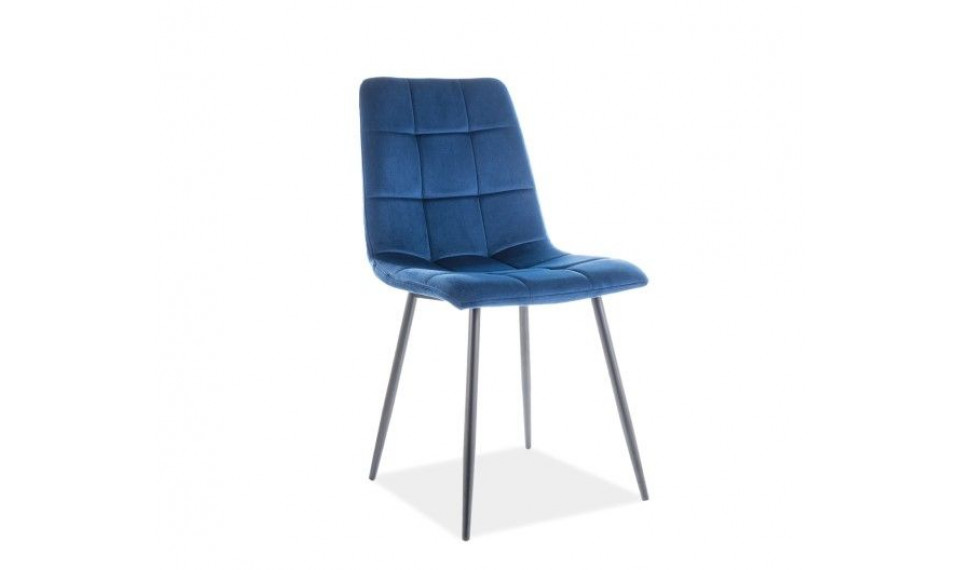 MILA CHAIR VELVET DARK BLUE 86 | Chairs | ZIPhome.ee image 1