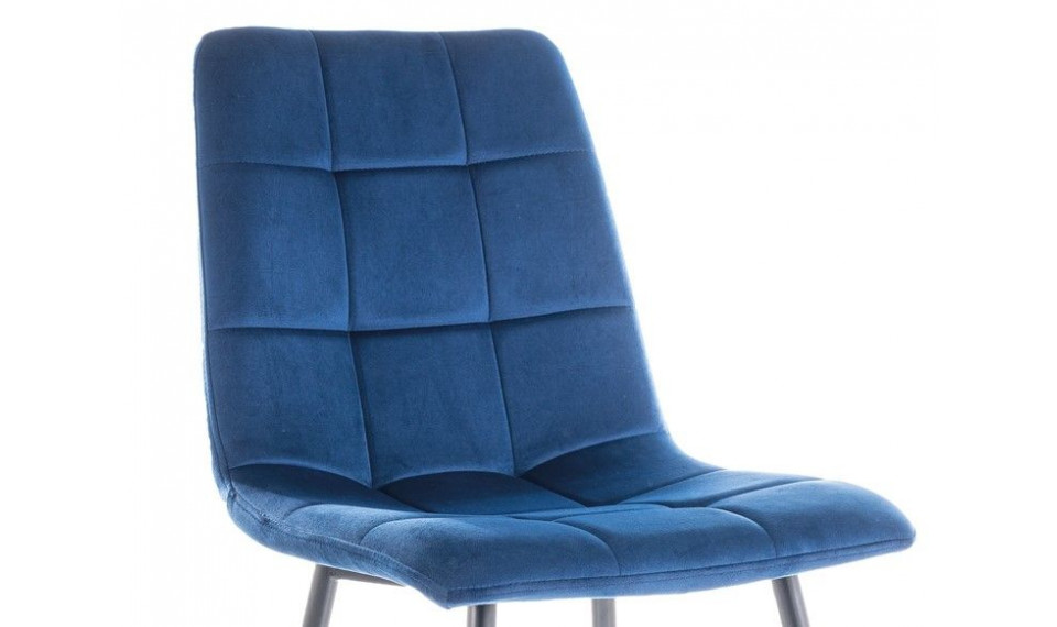 MILA CHAIR VELVET DARK BLUE 86 | Chairs | ZIPhome.ee image 2