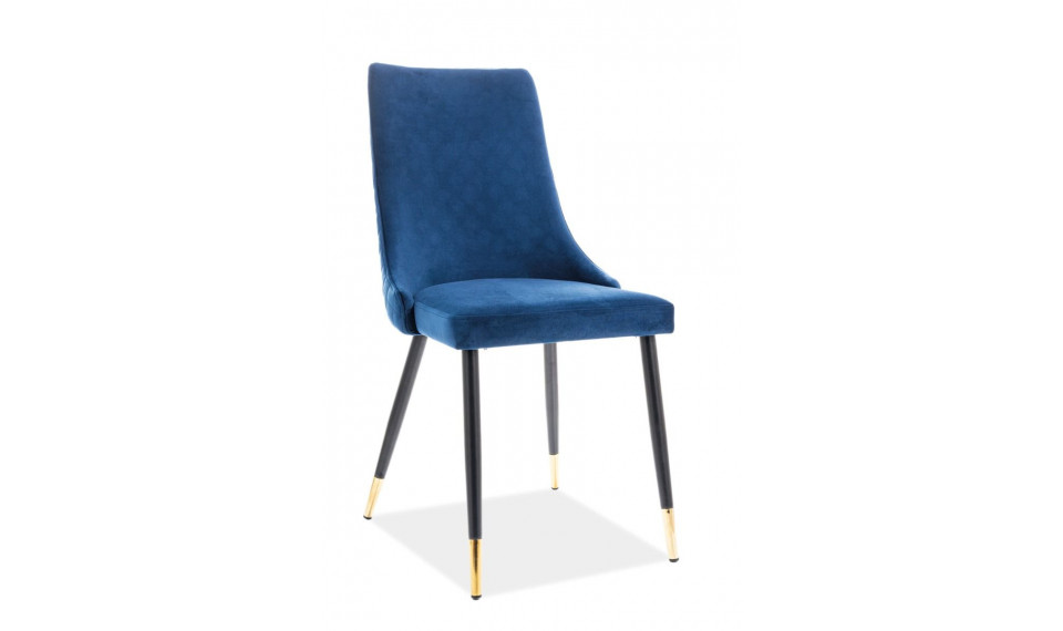 PIANO VELVET CHAIR DARK BLUE 86 | Chairs | ZIPhome.ee image 1