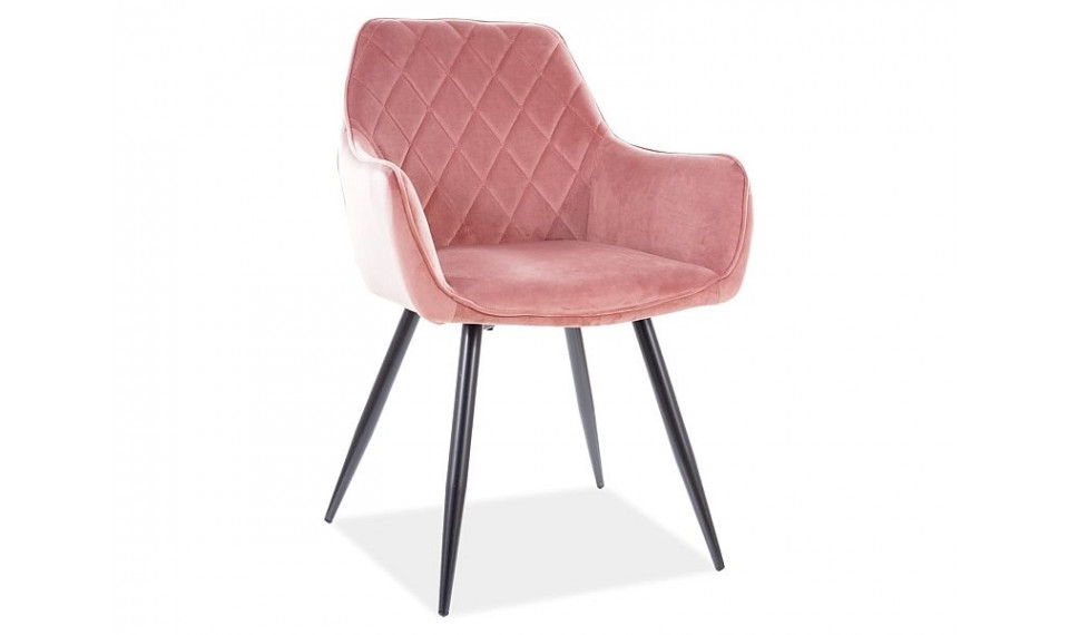 LINEA Chair VELVET BLUVEL52 Antique rose | Chairs | ZIPhome.ee image 1