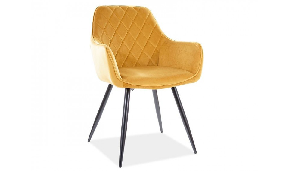 LINEA Chair VELVET BLUVEL68 CURRY | Chairs | ZIPhome.ee image 1