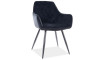 LINEA Chair VELVET BLUVEL19 Black | 100% Quality LINEA Chair VELVET BLUVEL19 Black | Chairs | ZIPhome.ee image 1