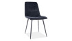 MILA CHAIR VELVET BLUVEL 19 Black | 100% Quality MILA CHAIR VELVET BLUVEL 19 Black | Chairs | ZIPhome.ee image 1