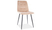 MILA CHAIR VELVET BLUVEL 28 Beige | 100% Quality MILA CHAIR VELVET BLUVEL 28 Beige | Chairs | ZIPhome.ee image 1