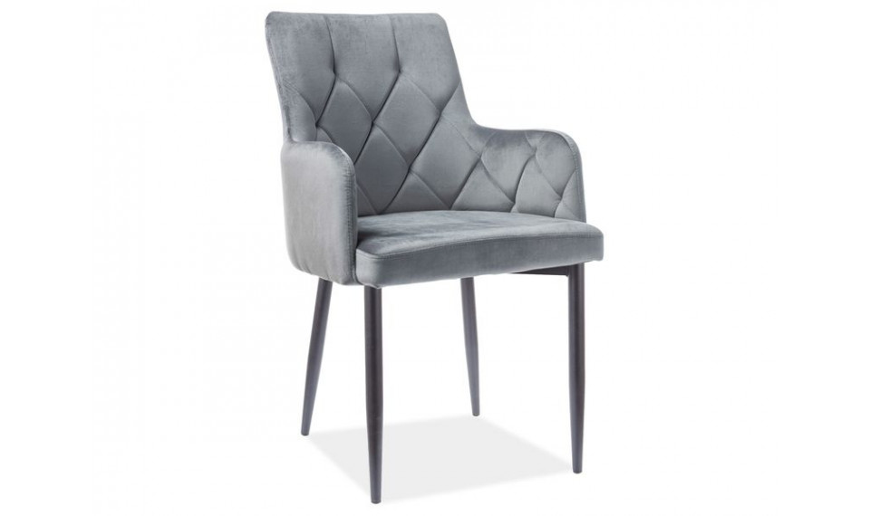 RICARDO Chair B Velvet Grey BLUVEL14 | Chairs | ZIPhome.ee image 1