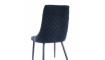PIANO B Chair Velvet BLUVEL 19 Black | 100% Quality PIANO B Chair Velvet BLUVEL 19 Black | Chairs | ZIPhome.ee image 2