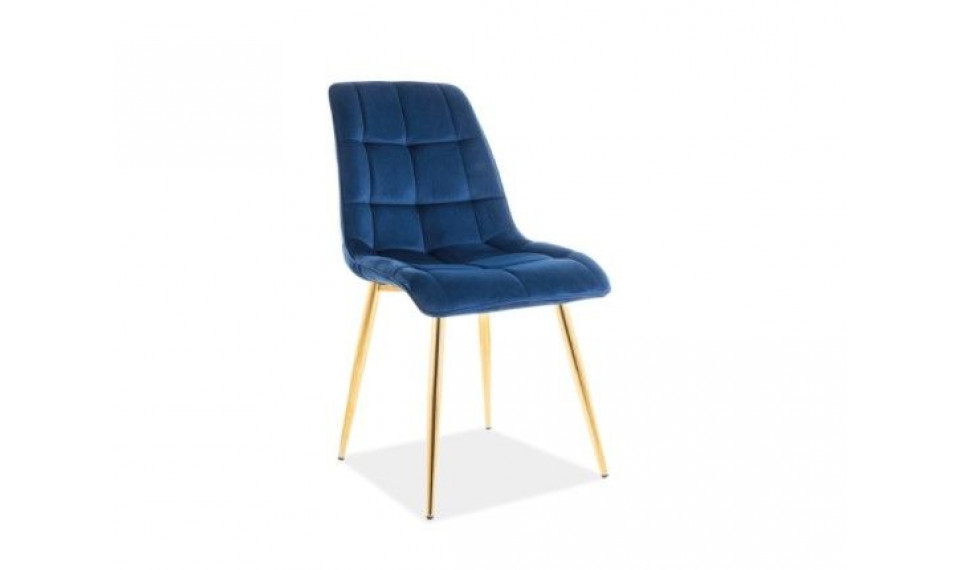 CHIC Chair color Gold / VELVET BLUVEL 86 Navy Blue | Tuolit | ZIPhome.ee kuva 1