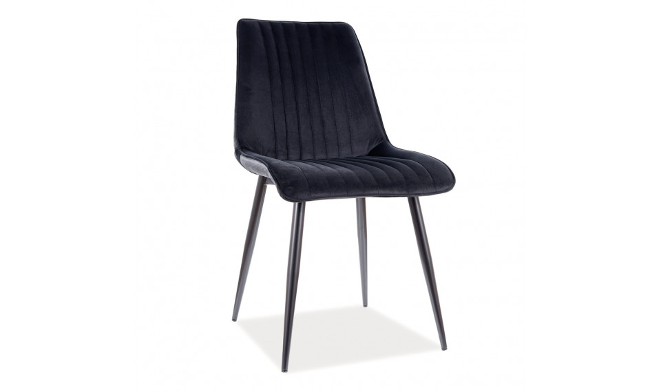 KIM Chair VELVET BLUVEL 19 Black | Chairs | ZIPhome.ee image 1