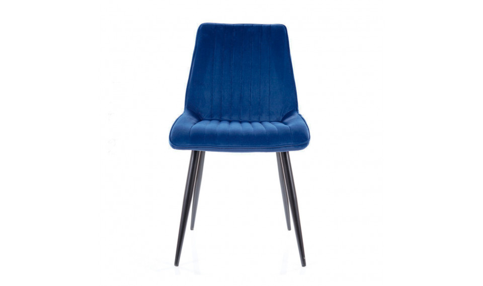 KIM Chair VELVET BLUVEL 86 Blue | Chairs and swivel chairs | ZIPhome.ee image 2