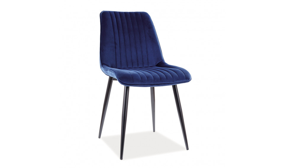 KIM Chair VELVET BLUVEL 86 Blue | Chairs and swivel chairs | ZIPhome.ee image 1