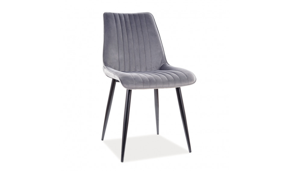 KIM Chair VELVET BLUVEL 14 Grey | Chairs and swivel chairs | ZIPhome.ee image 1