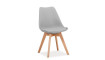 KRIS Chair Oak/Light Grey | Chairs | ZIPhome.ee image 1