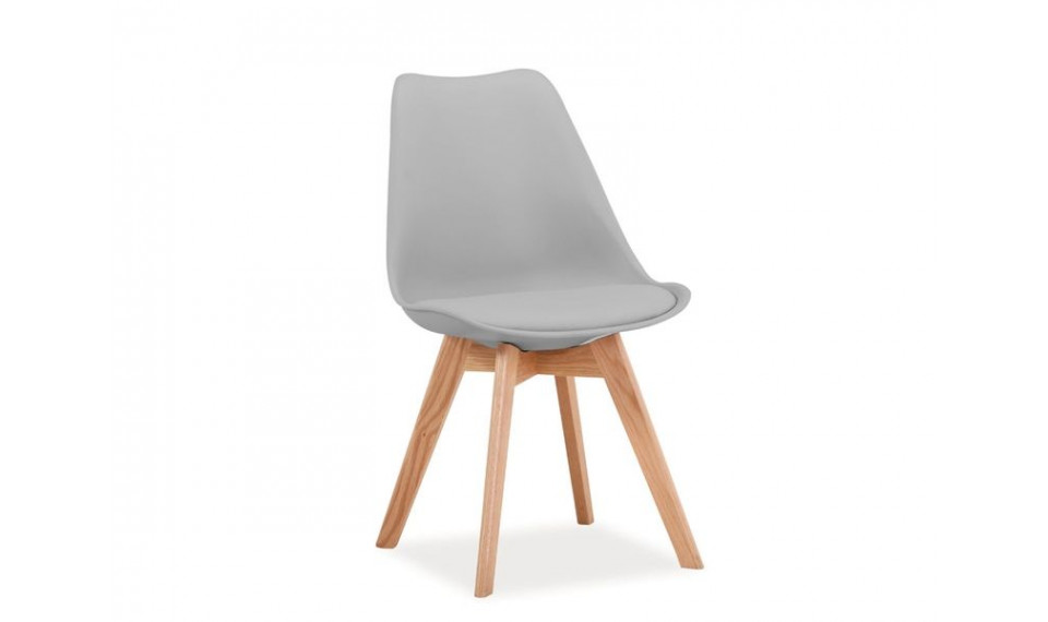 KRIS Chair Oak/Light Grey | Chairs | ZIPhome.ee image 1