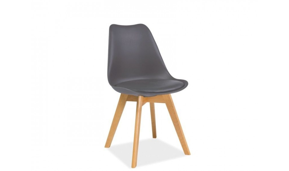 KRIS Chair Oak/Grey | Chairs | ZIPhome.ee image 1