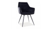 LILIA Chair VELVET BLUVEL19 Black | 100% Quality LILIA Chair VELVET BLUVEL19 Black | Chairs | ZIPhome.ee image 1