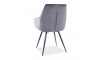 LILIA Chair VELVET BLUVEL14 Grey | Chairs | ZIPhome.ee image 2
