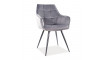 LILIA Chair VELVET BLUVEL14 Grey | Chairs | ZIPhome.ee image 1