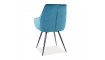 LILIA Chair VELVET BLUVEL85 Turquoise | 100% Quality LILIA Chair VELVET BLUVEL85 Turquoise | Chairs | ZIPhome.ee image 2