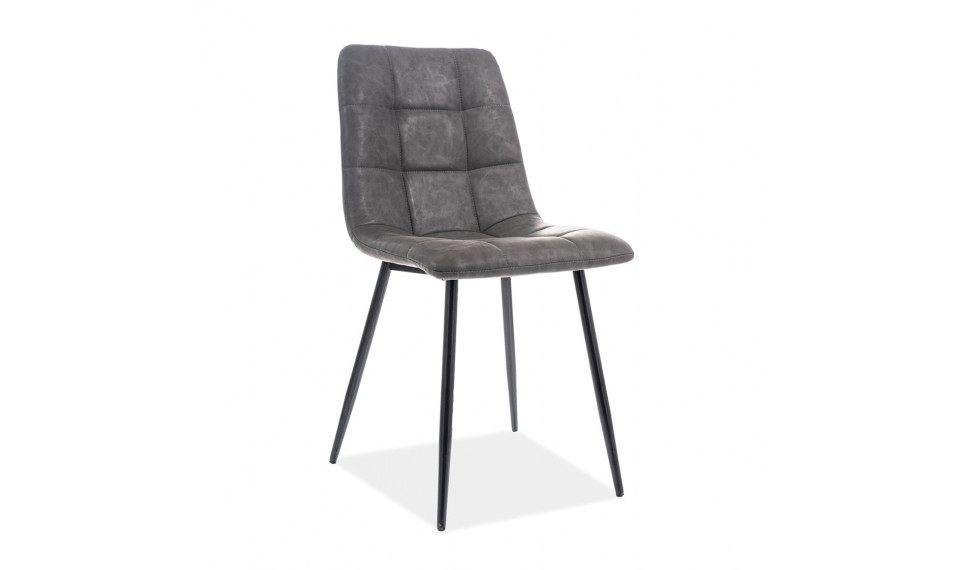 LOOK Chair Grey Eco Leather | Chairs | ZIPhome.ee image 1
