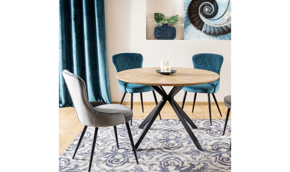 LOTUS Chair VELVET BLUVEL 14 Grey | Chairs | ZIPhome.ee image 3