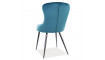 LOTUS Chair VELVET BLUVEL 85 Turquoise | 100% Quality LOTUS Chair VELVET BLUVEL 85 Turquoise | Chairs | ZIPhome.ee image 2