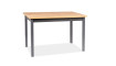 ADAM Söögilaud 120x68 Tamm LANCELOT/Anthracite | Lauad | ZIPhome.ee pilt 1