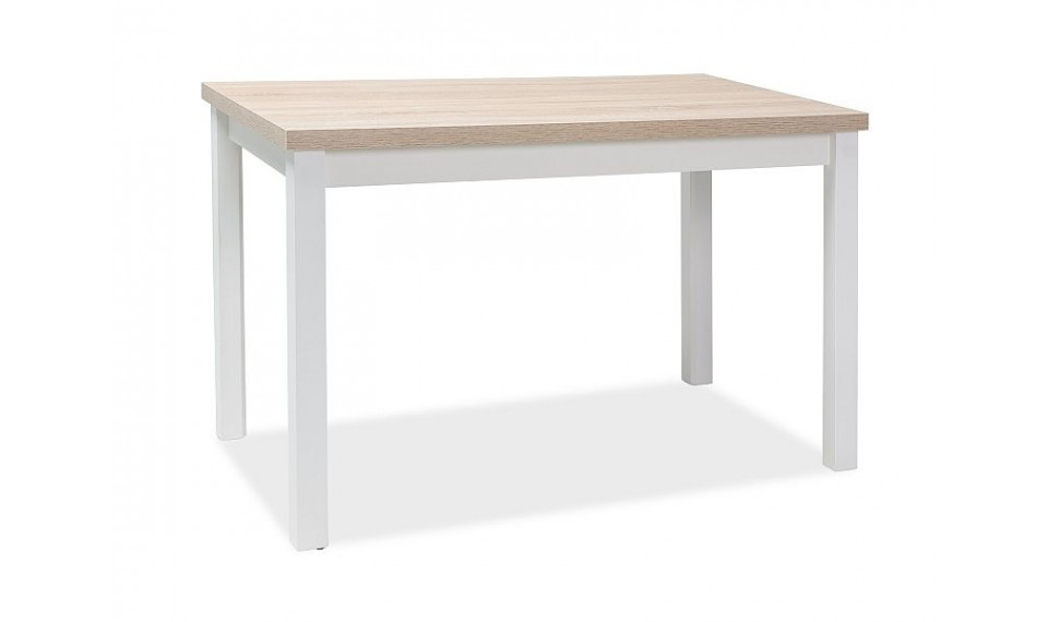 ADAM Söögilaud 100x60 Tamm SONOMA/Valge | Lauad | ZIPhome.ee pilt 1